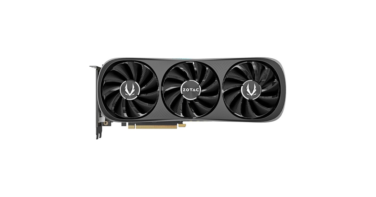 ZOTAC GeForce RTX 4070 Trinity, Grafikkarte(DLSS 3, 3x DisplayPort, 1x HDMI 2.1)