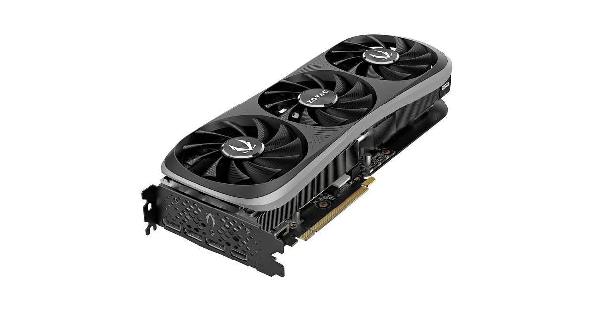 ZOTAC GeForce RTX 4070 Trinity, Grafikkarte(DLSS 3, 3x DisplayPort, 1x HDMI 2.1)