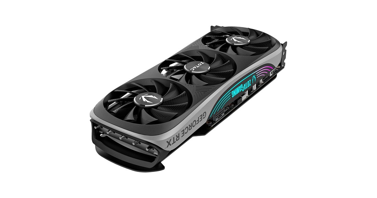 ZOTAC GeForce RTX 4070 Trinity, Grafikkarte(DLSS 3, 3x DisplayPort, 1x HDMI 2.1)