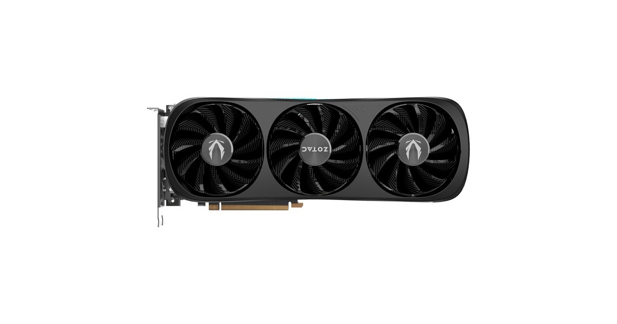 ZOTAC GeForce RTX 4080 SUPER Trinity Black Edition 16GB, Grafikkarte(DLSS 3, 3x DisplayPort, 1x HDMI 2.1)