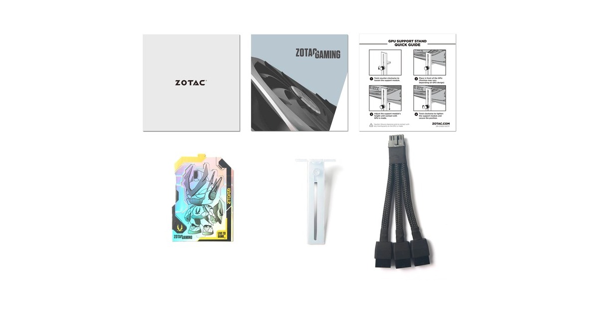 ZOTAC GeForce RTX 4080 SUPER Trinity OC White Edition 16GB, Grafikkarte(DLSS 3, 3x DisplayPort, 1x HDMI 2.1)