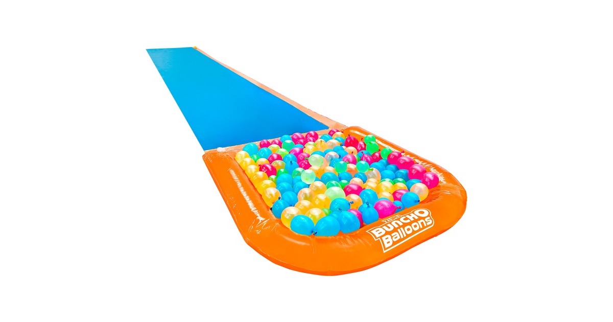 ZURU Bunch O Balloons Wasserrutsche Wipeout + Tropical Party, Wasserspielzeug