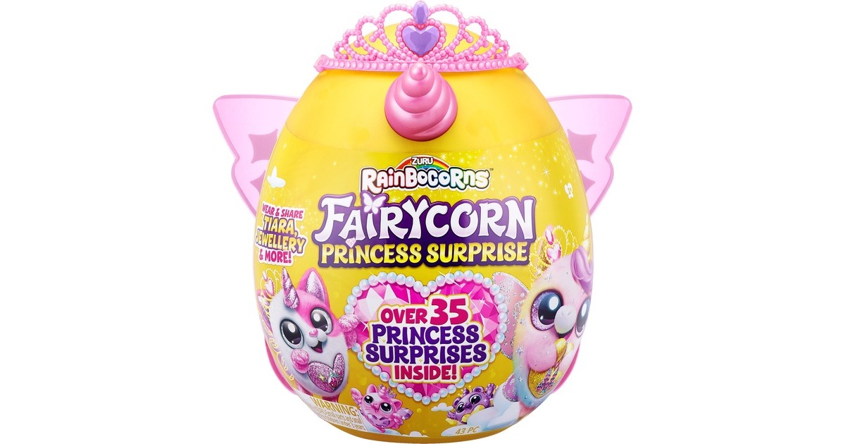 ZURU Rainbocorns - Fairycorn Princess Surprise Einhorn, Spielfigur