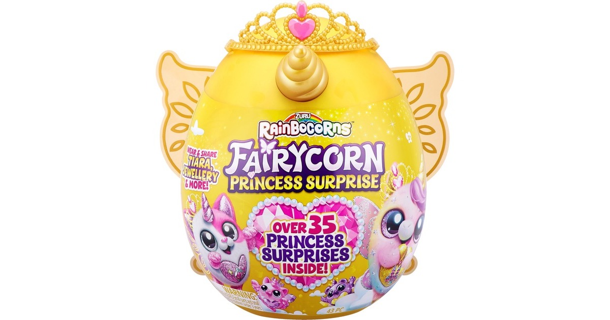 ZURU Rainbocorns - Fairycorn Princess Surprise Flamingo, Spielfigur