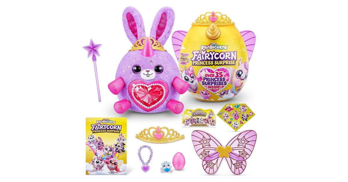 ZURU Rainbocorns - Fairycorn Princess Surprise Hase, Spielfigur