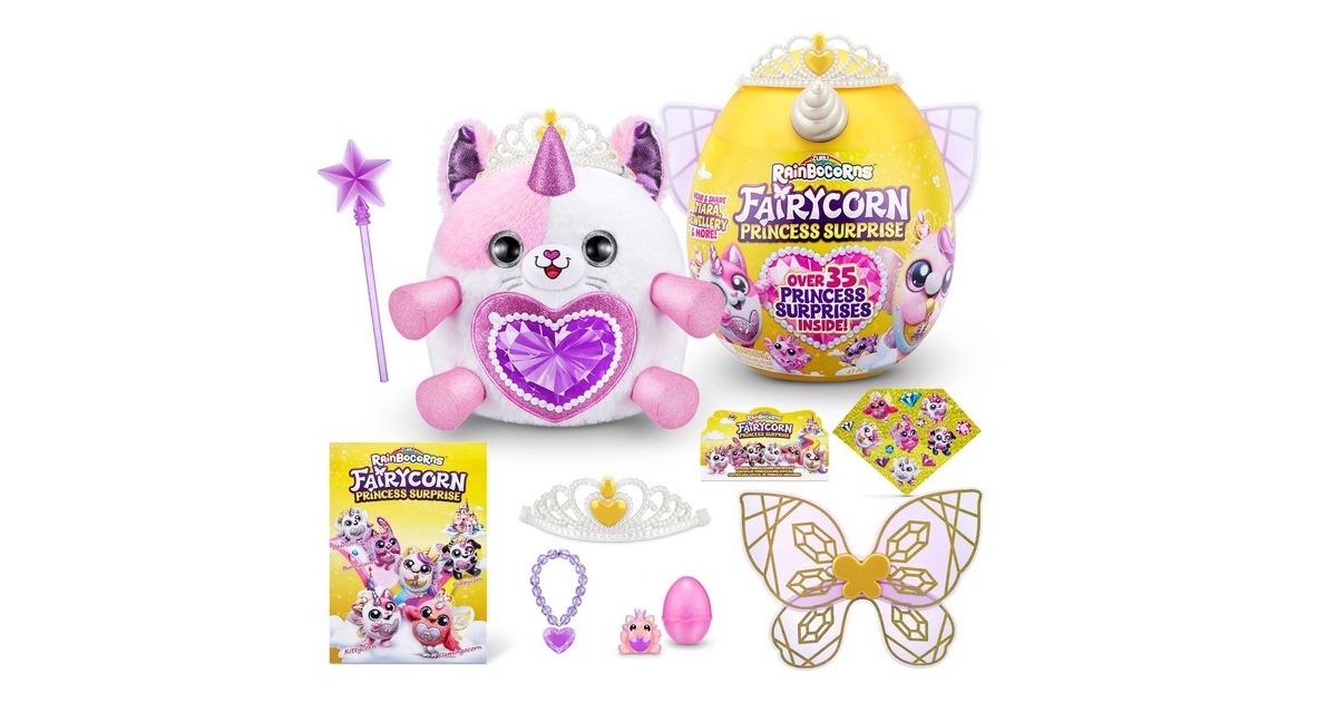 ZURU Rainbocorns - Fairycorn Princess Surprise Katze, Spielfigur