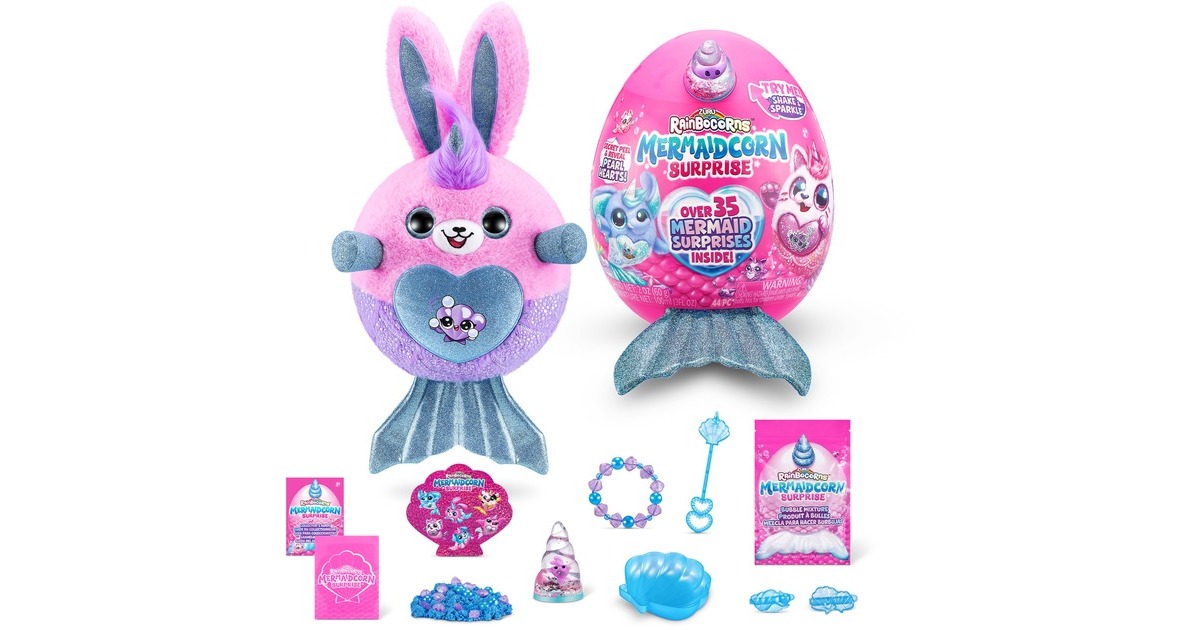 ZURU Rainbocorns - Mermaidcorn Surprise Hase, Spielfigur
