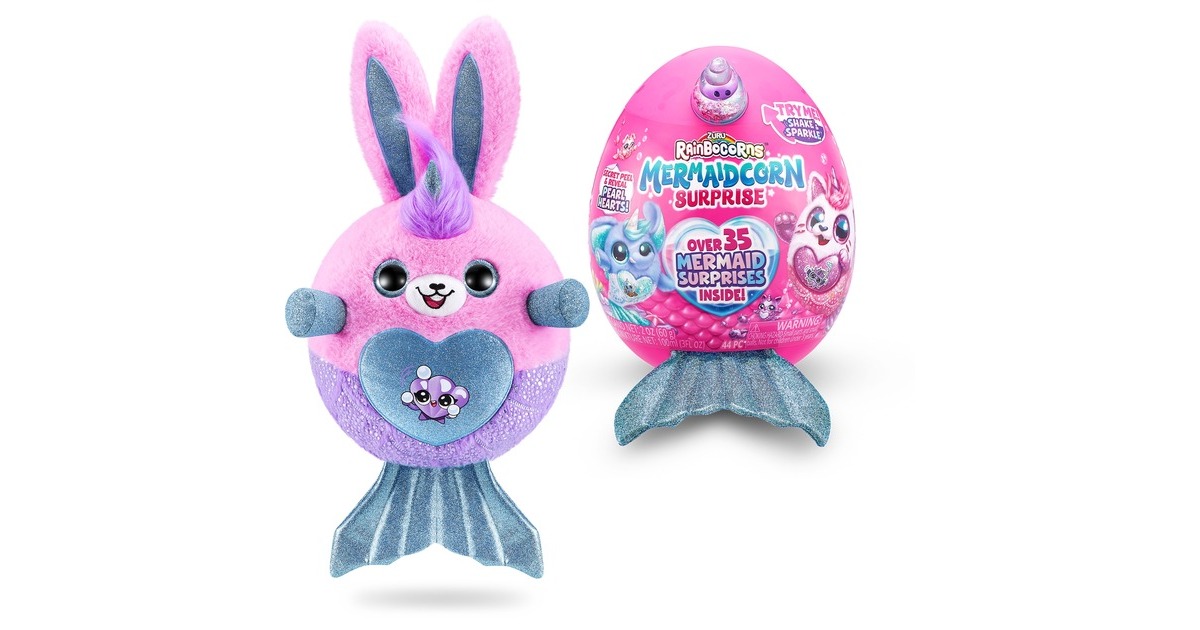 ZURU Rainbocorns - Mermaidcorn Surprise Hase, Spielfigur