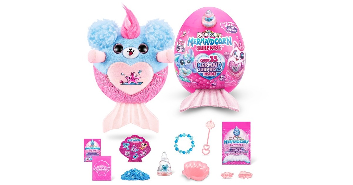 ZURU Rainbocorns - Mermaidcorn Surprise Welpe, Spielfigur