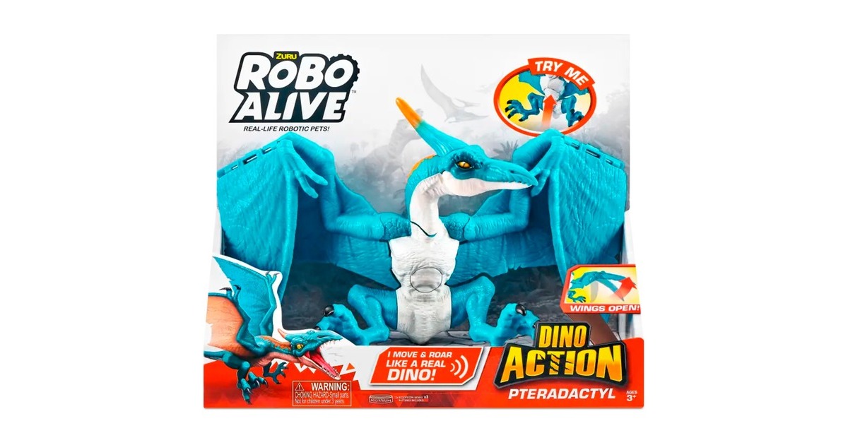 ZURU Robo Alive Dino Action Pteradactyl, Spielfigur