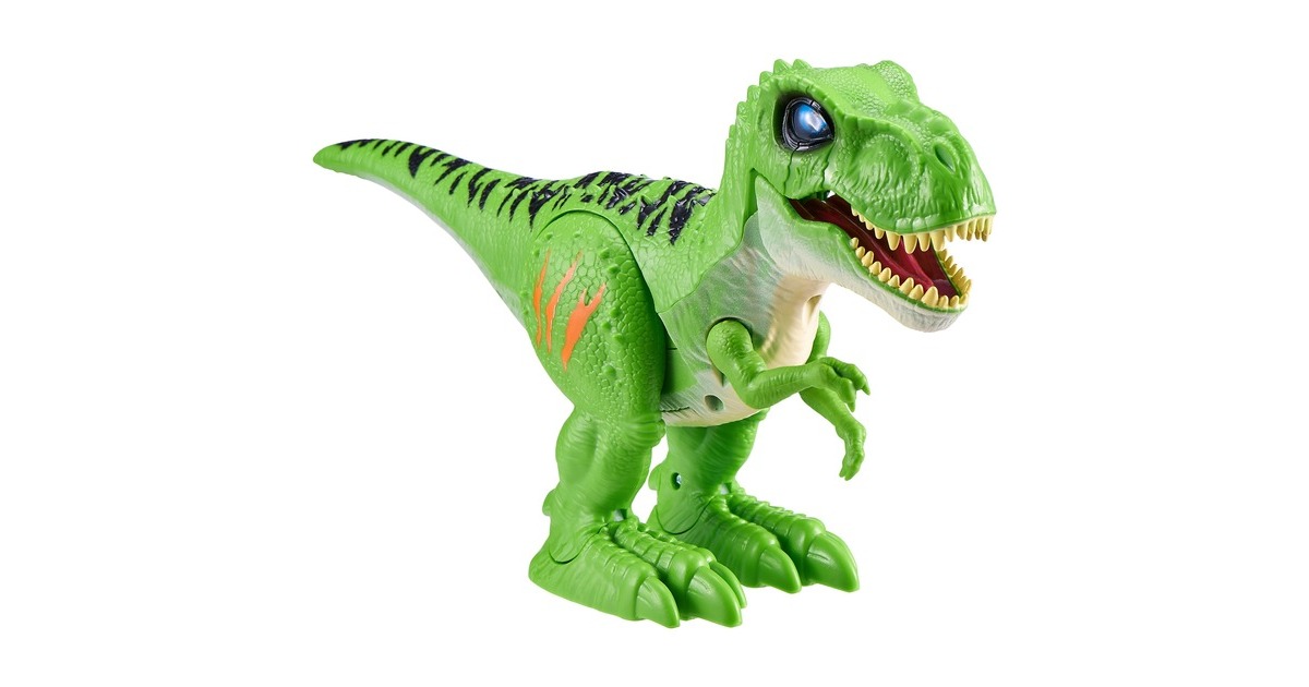 ZURU Robo Alive - Dinosaurier T-Rex Serie 2, Spielfigur(grün)