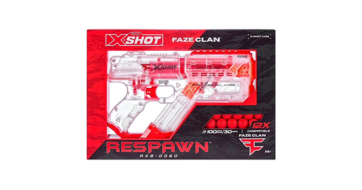 ZURU X-Shot FaZe Clan Respawn Round, Kugelblaster