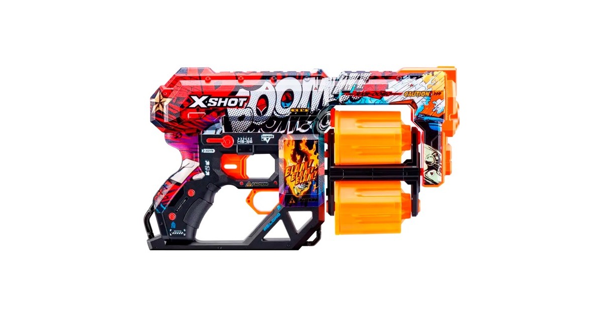 ZURU X-Shot Skins - Dread Boom, Dartblaster