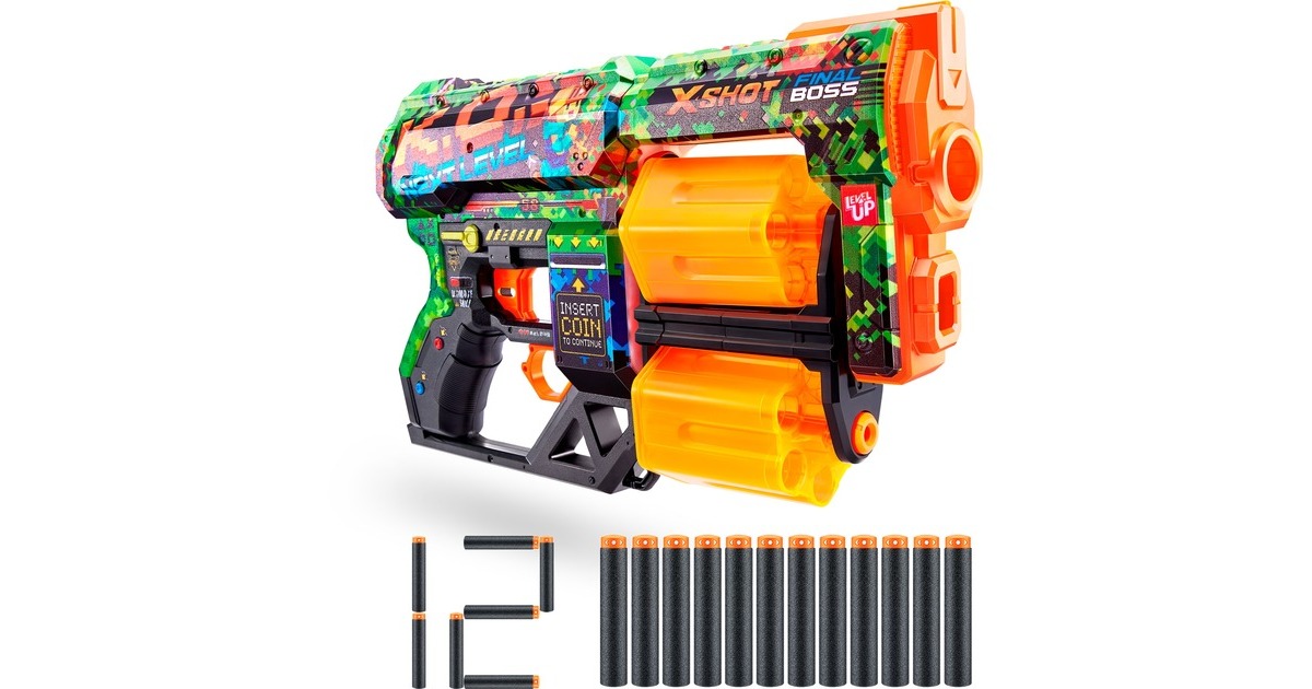 ZURU X-Shot Skins - Dread K.O., Dartblaster