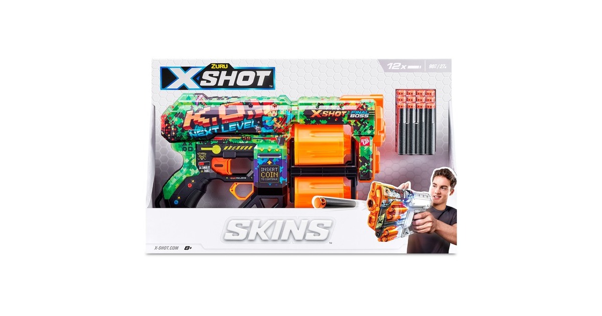 ZURU X-Shot Skins - Dread K.O., Dartblaster