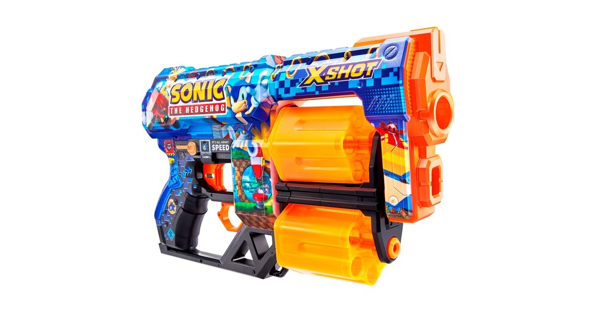 ZURU X-Shot Skins - Dread Sonic, Dartblaster