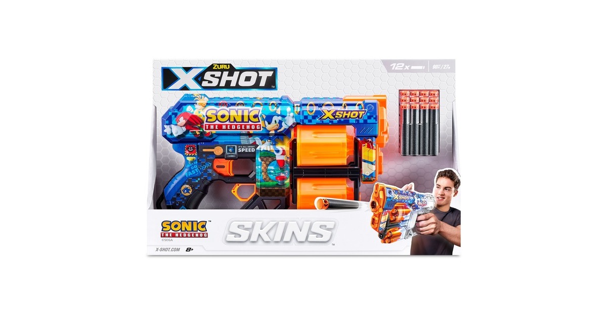 ZURU X-Shot Skins - Dread Sonic, Dartblaster