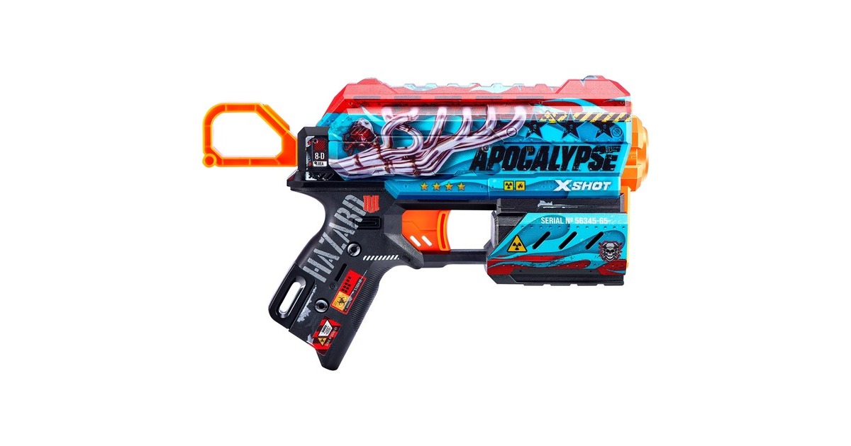 ZURU X-Shot Skins - Flux Apocalypse, Dartblaster