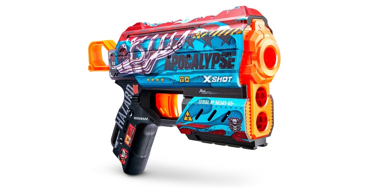 ZURU X-Shot Skins - Flux Apocalypse, Dartblaster