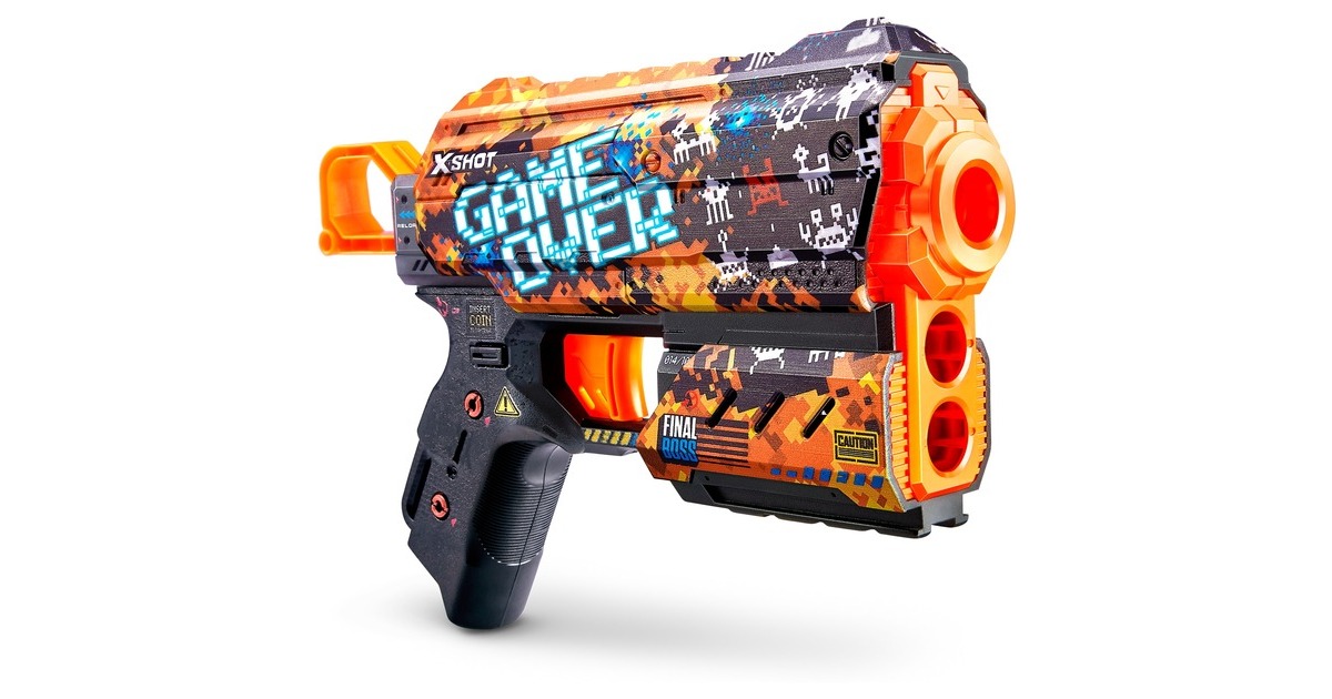ZURU X-Shot Skins - Flux Game over, Dartblaster