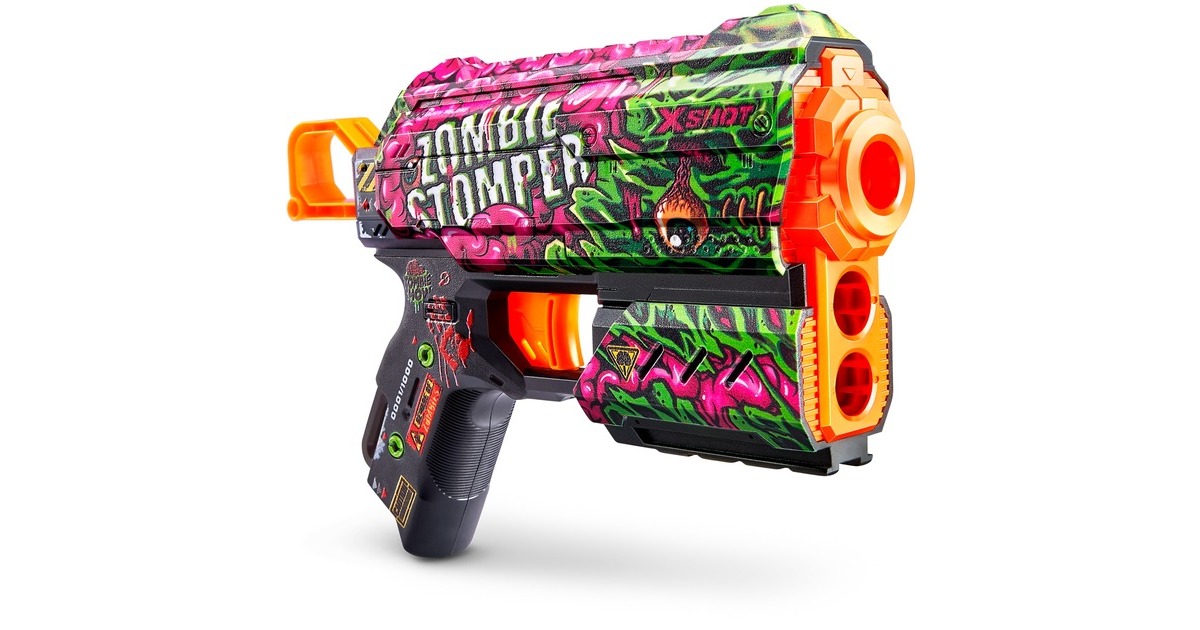 ZURU X-Shot Skins - Flux Zombie Stomper, Dartblaster