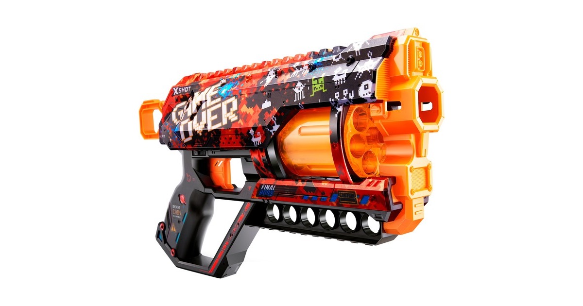 ZURU X-Shot Skins - Griefer Game over, Dartblaster