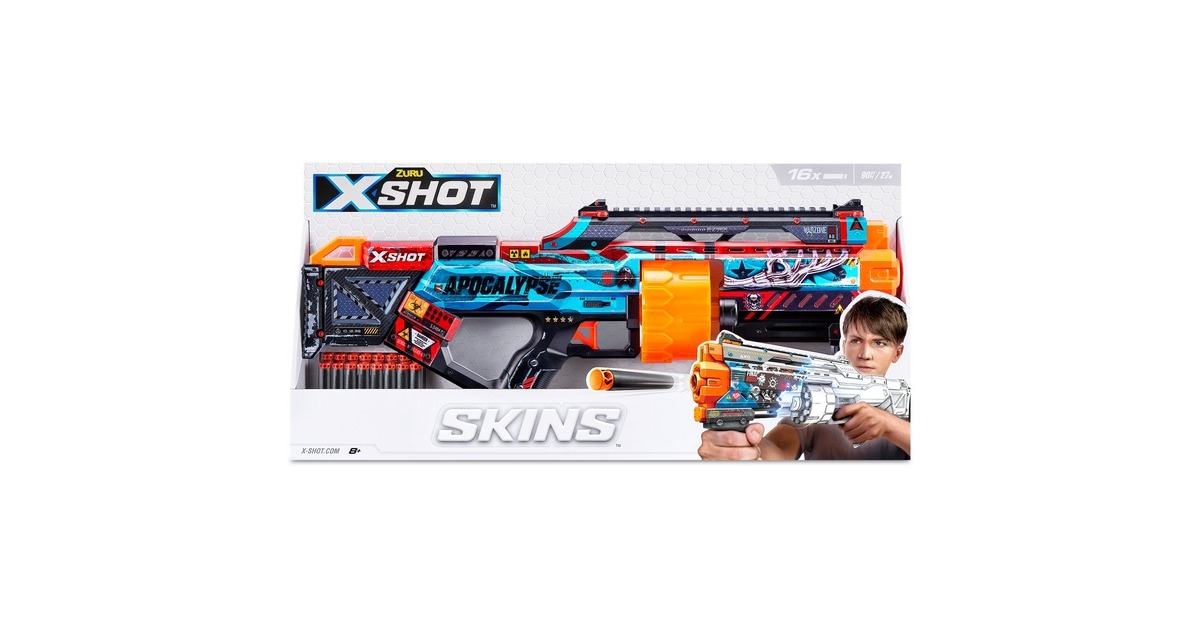 ZURU X-Shot Skins - Last Stand Apocalypse, Dartblaster
