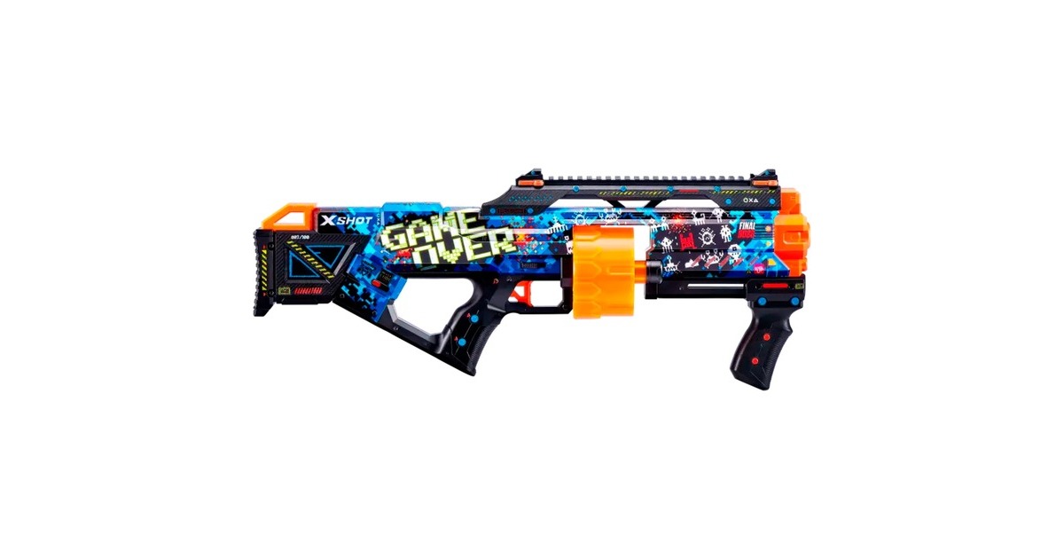 ZURU X-Shot Skins - Last Stand Game over, Dartblaster