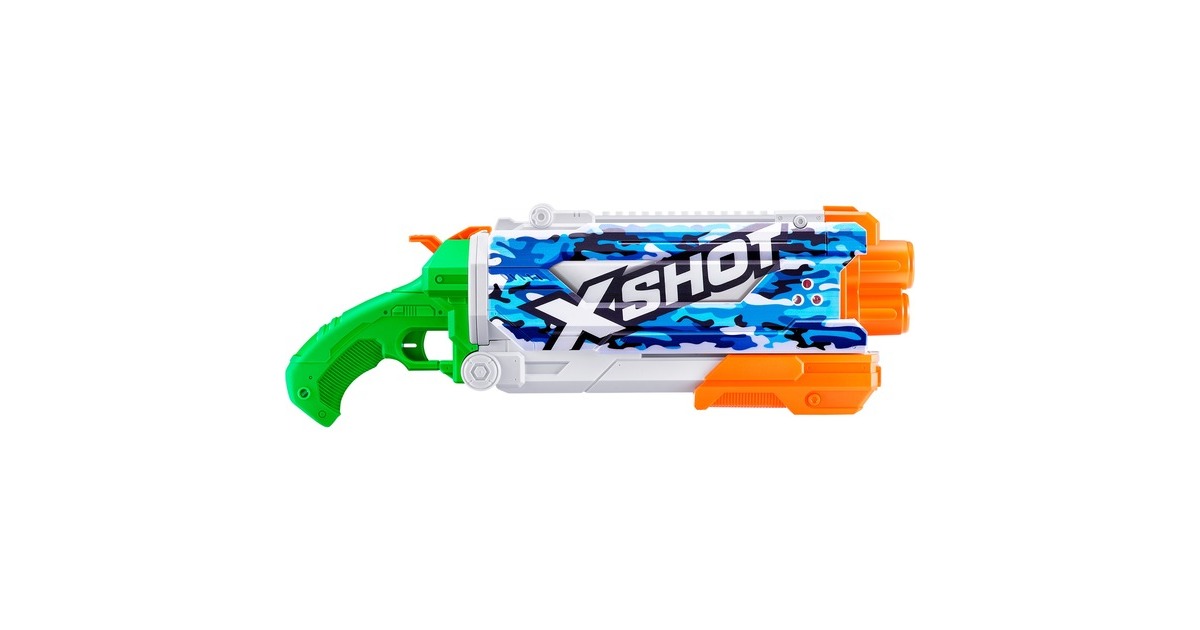 ZURU X-Shot Water Fast-Fill Skins - Pump Action Water Camo, Wasserpistole
