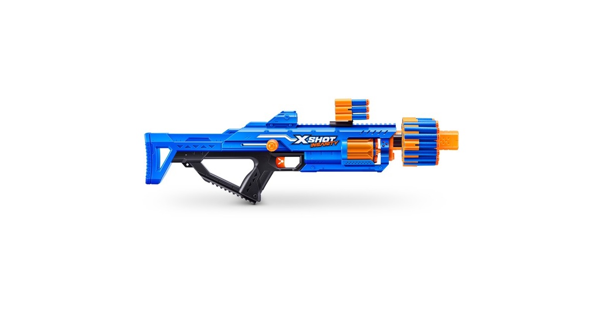 ZURU X-Shot - Insanity Blaster Berzerko, Dartblaster(inkl. 48 Darts)
