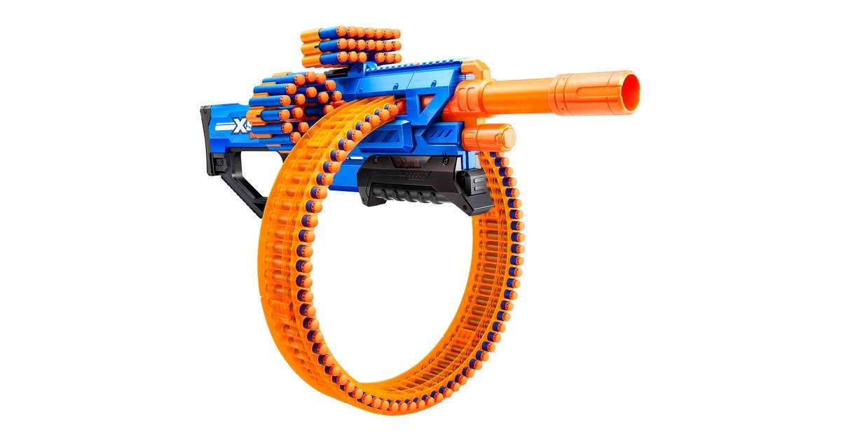 ZURU X-Shot - Insanity Blaster Mega Barrel, Dartblaster(inkl. 72 Darts)