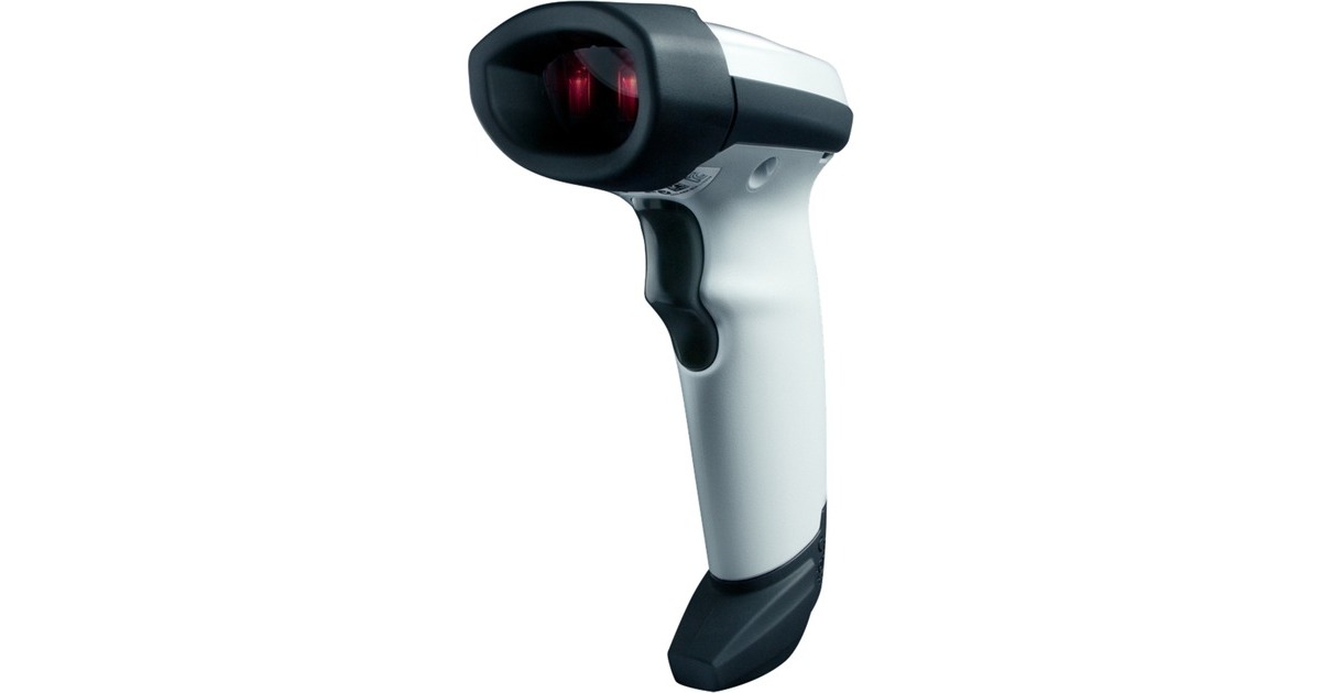 Zebra LS2208, Barcode-Scanner(weiß, Kit inkl. Kabel, ohne Standfuß)