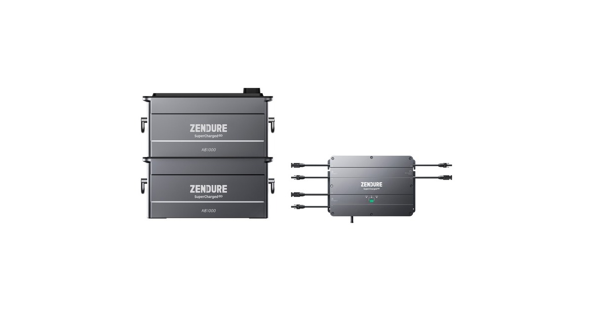 Zendure SolarFlow Set 1,92kWh, Smart PV Hub inkl. 2x Powerstation 960Wh, 0% MWST(1.200 Watt, 1.920 Wh) Zendure SolarFlow Set 1,92kWh, Smart PV Hub inkl. 2x Powerstation 960Wh, 0% MWST(1.200 Watt, 1.920 Wh)