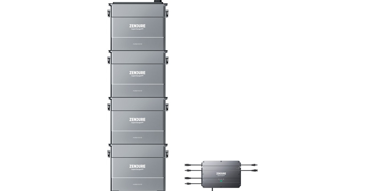Zendure SolarFlow Set 7,68kWh, Smart PV Hub inkl. 4x Powerstation AB2000, 0% MWST(1.200 Watt, 7.680 Wh) Zendure SolarFlow Set 7,68kWh, Smart PV Hub inkl. 4x Powerstation AB2000, 0% MWST(1.200 Watt, 7.680 Wh)
