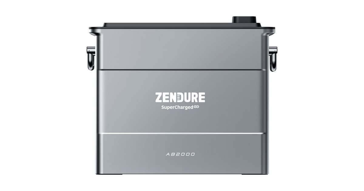 Zendure SolarFlow Zusatzbatterie AB2000, 1.920Wh Add-On, LiFePO4, Powerstation(1.200 Watt)