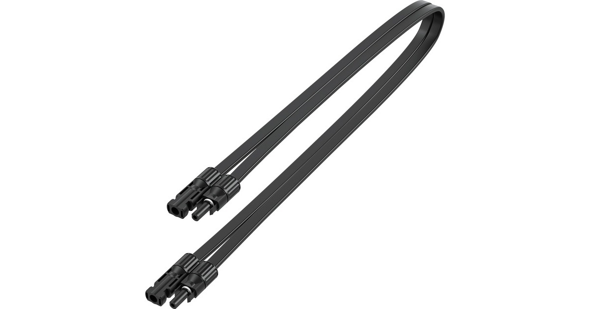 Zendure Superflaches Solar-Kabel, 1 Meter(schwarz)