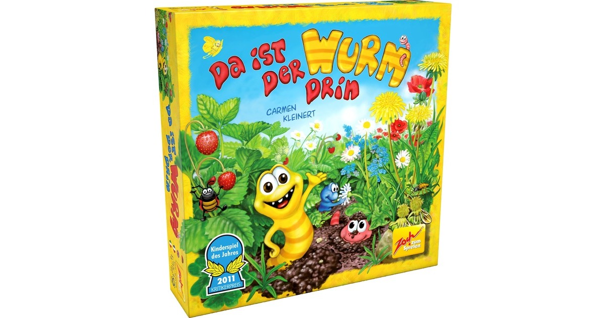 Zoch Da ist der Wurm drin, Brettspiel(Kinderspiel des Jahres 2011)