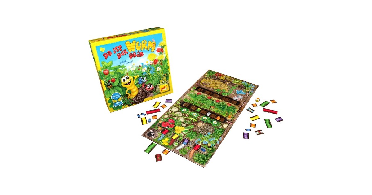 Zoch Da ist der Wurm drin, Brettspiel(Kinderspiel des Jahres 2011)