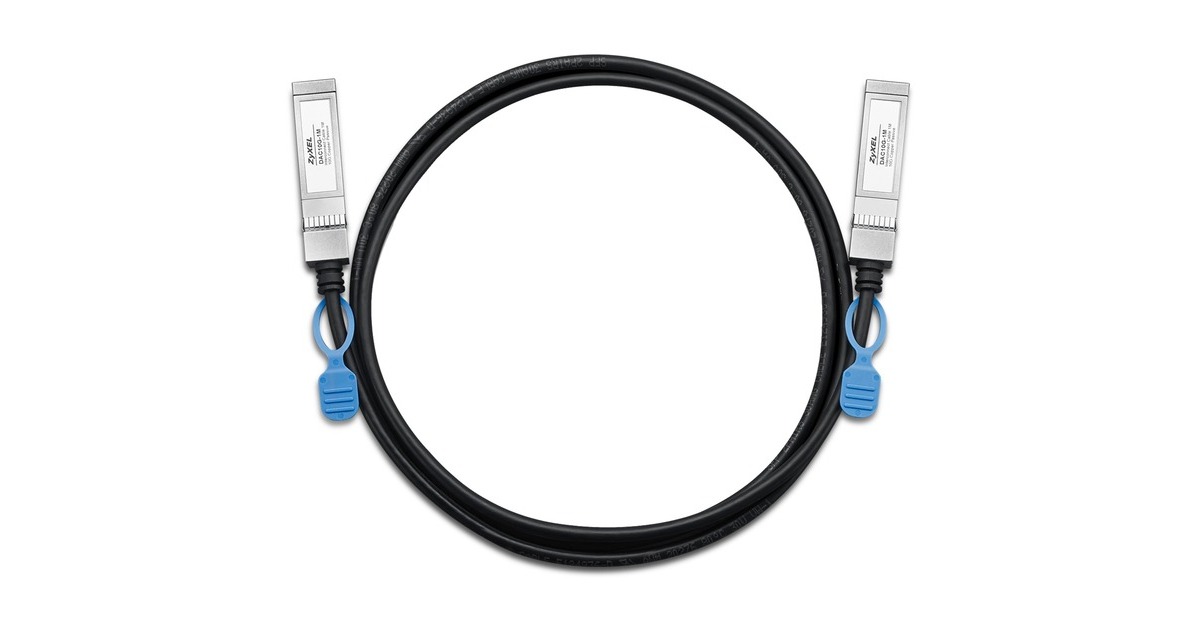 Zyxel Direct attach Kabel DAC10G-1M 10G(schwarz, 1 Meter)