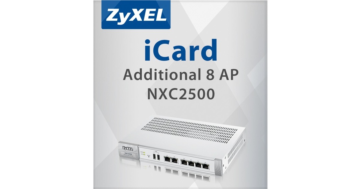 Zyxel E-iCard NXC2500 +8APs, Lizenz