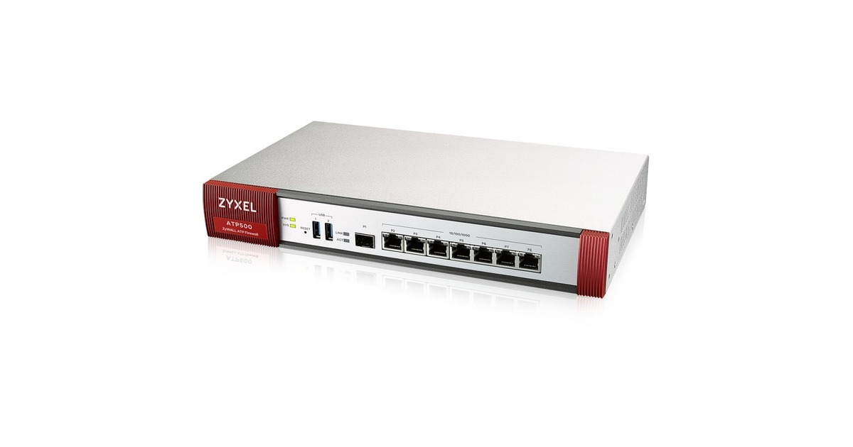 Zyxel Firewall ATP500 mit 1 Jahr GOLD Security Pack Zyxel Firewall ATP500 mit 1 Jahr GOLD Security Pack
