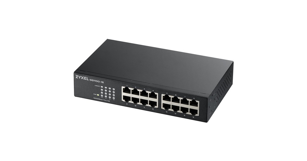 Zyxel GS1100-16 rev. 3, Switch