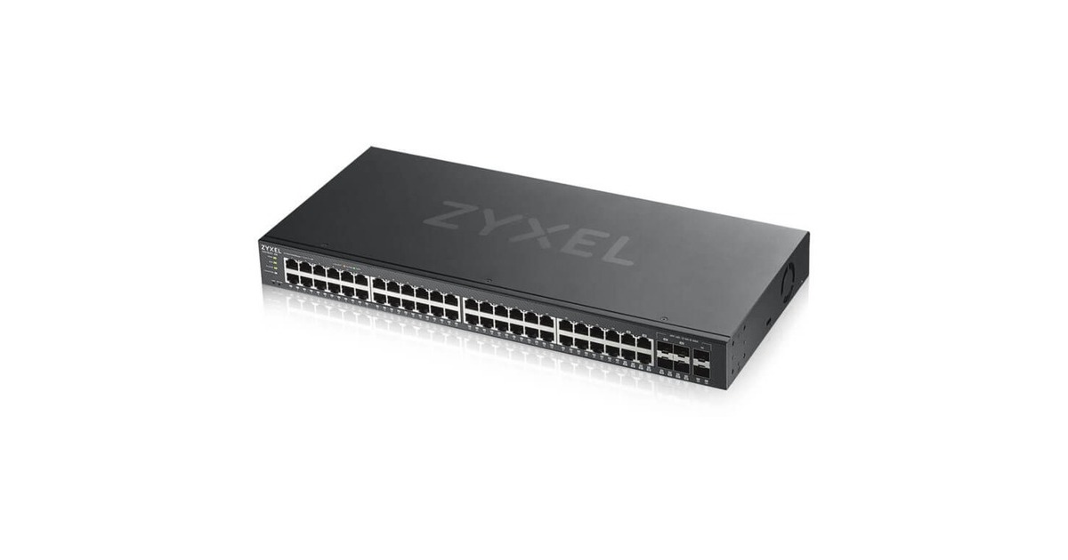 Zyxel GS1920-48 V2, Switch(schwarz)