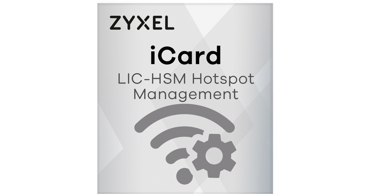 Zyxel Hotspot Management für USG Flex 200, Lizenz(LIC-HSM-ZZ0006F, 1 Jahr)