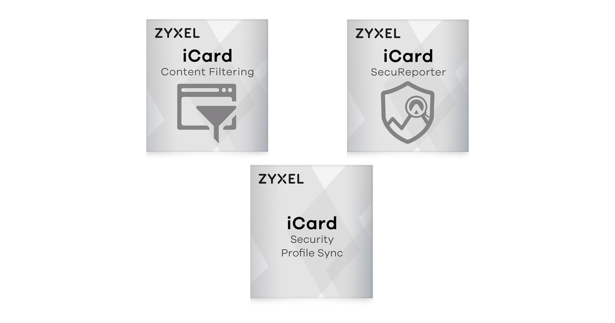 Zyxel UTM Lizenz Bundle (CF+SecuReporter+SPS) für USG20/20W(LIC-BUN-ZZ1Y01F, 1 Jahr)
