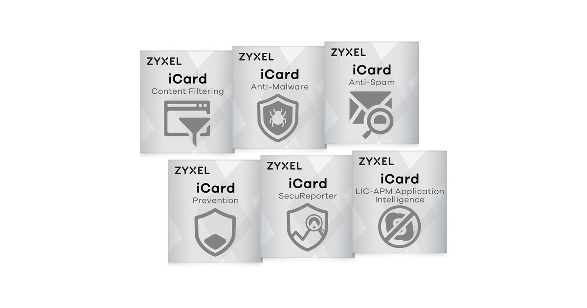 Zyxel UTM Lizenz Bundle für USG Flex 500(LIC-BUN-ZZ0105F, 2 Jahre)