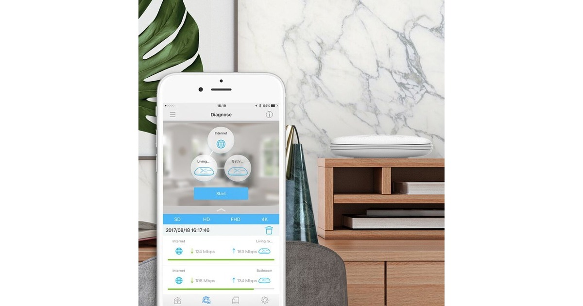 Zyxel WSQ50 Multy X AC3000 Tri-Band WLAN-System, Mesh Router(weiß, 2 Stück)