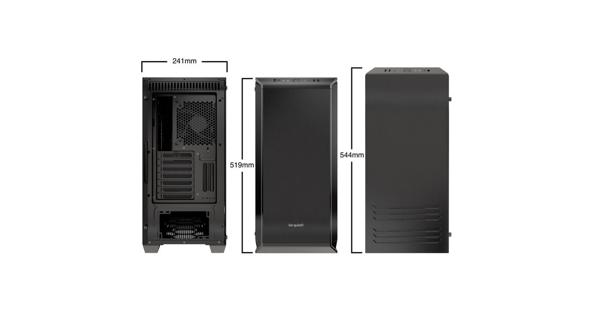 be quiet! DARK BASE 700, Tower-Gehäuse(schwarz)