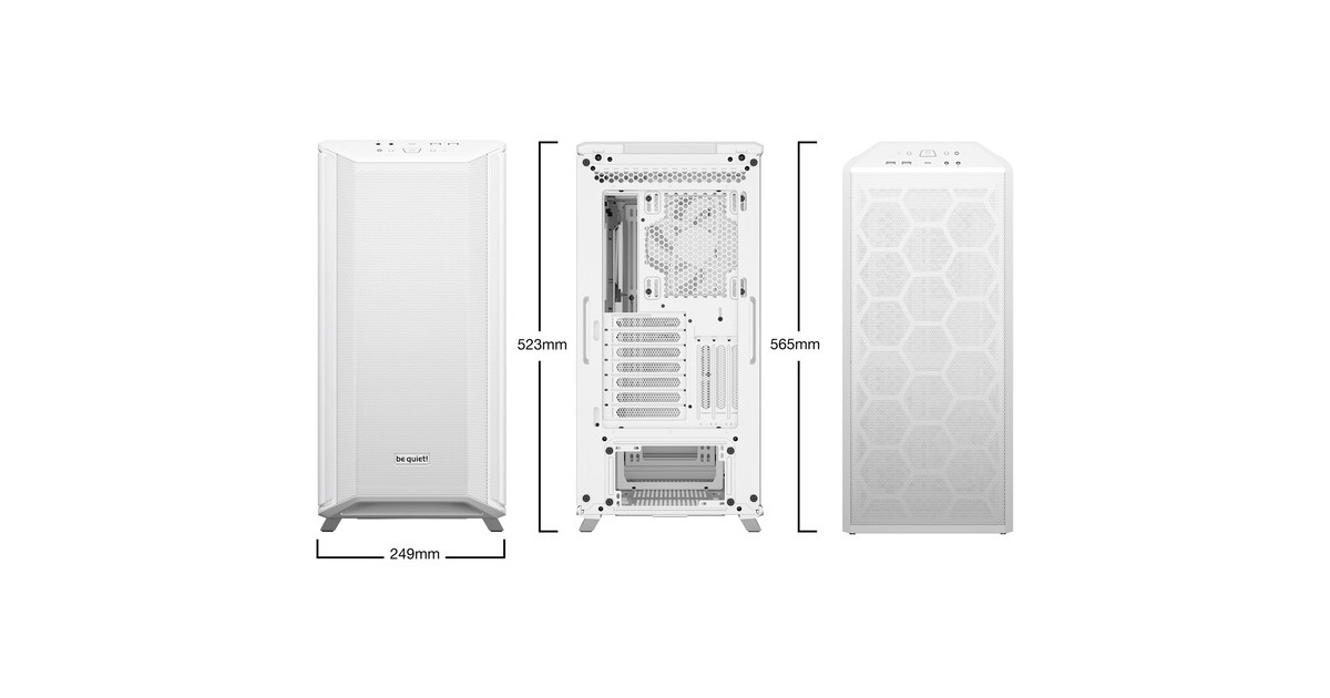 be quiet! Dark Base 701 , Tower-Gehäuse(weiß)