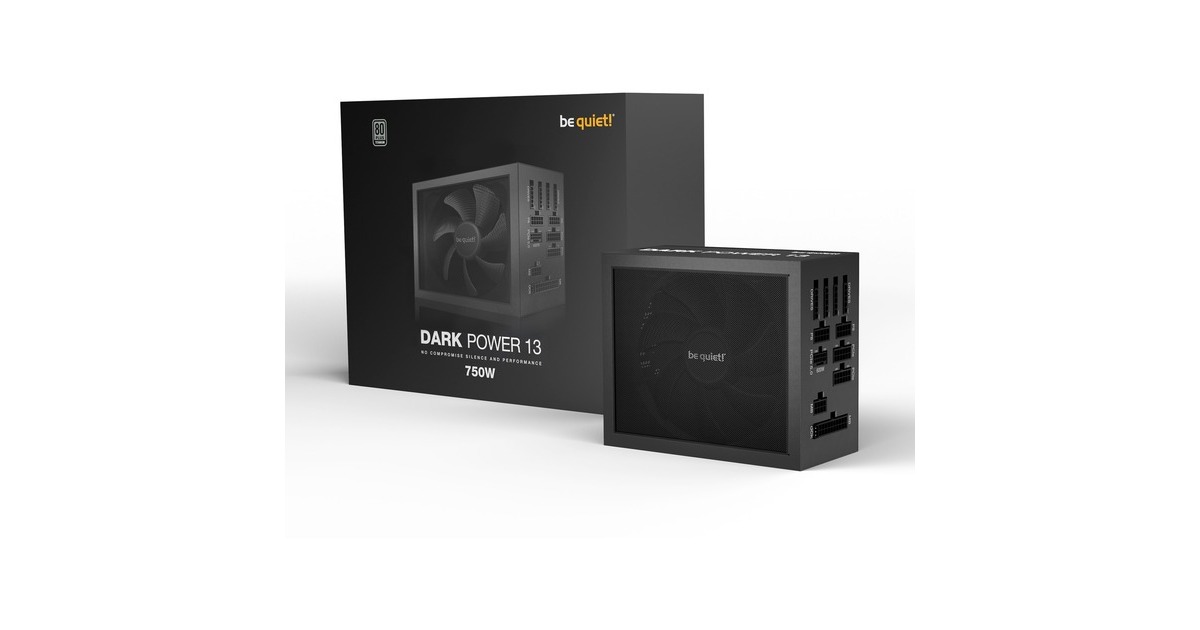be quiet! Dark Power 13 750W, PC-Netzteil(schwarz, 5x PCIe, Kabel-Management, 750 Watt)